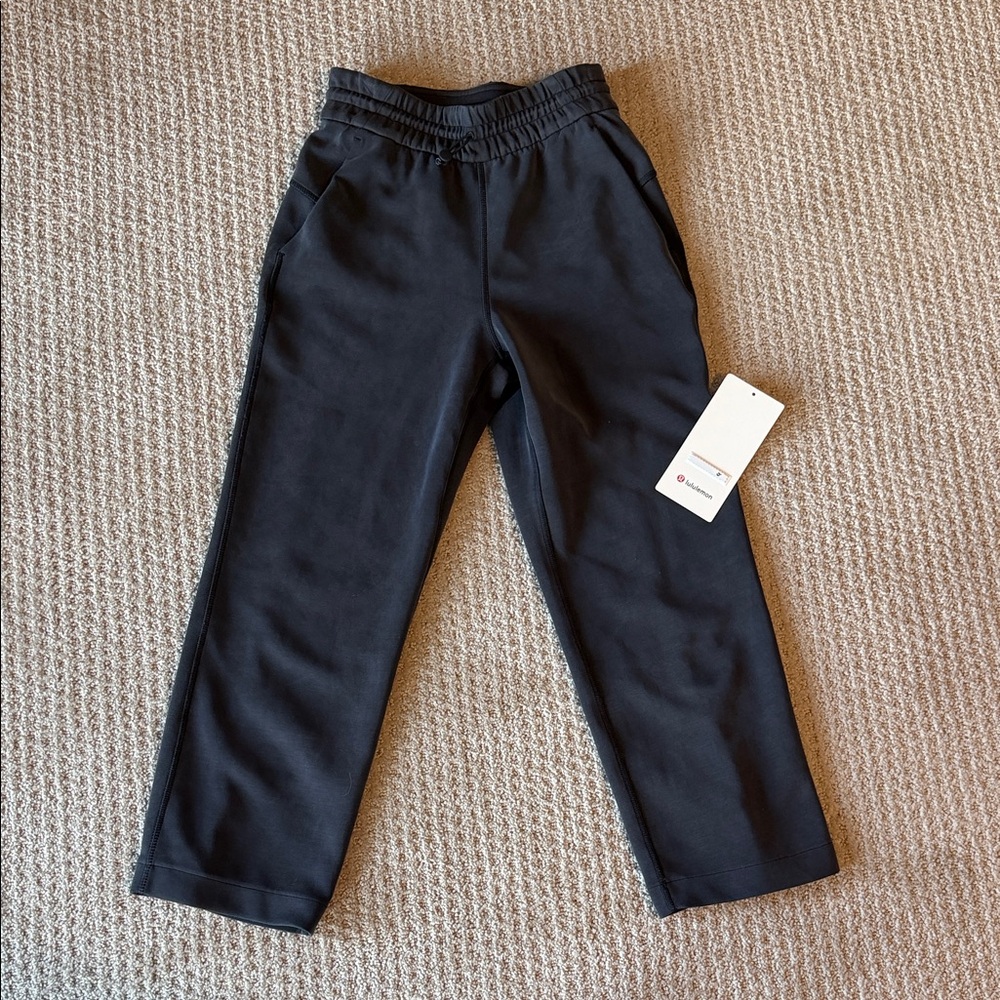 Lululemon Softstreme HR Straight -Legged Black Joggers